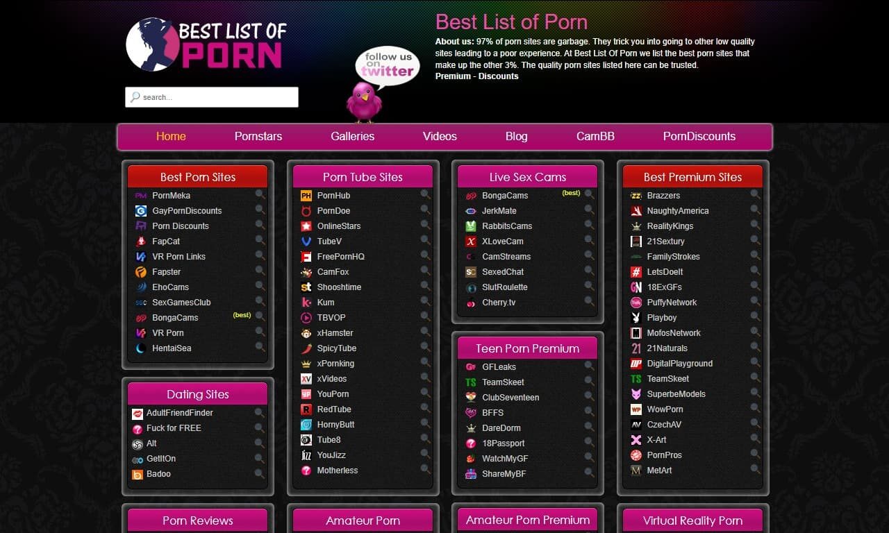 Best List Of Porn (bestlistofporn.com) Reviews