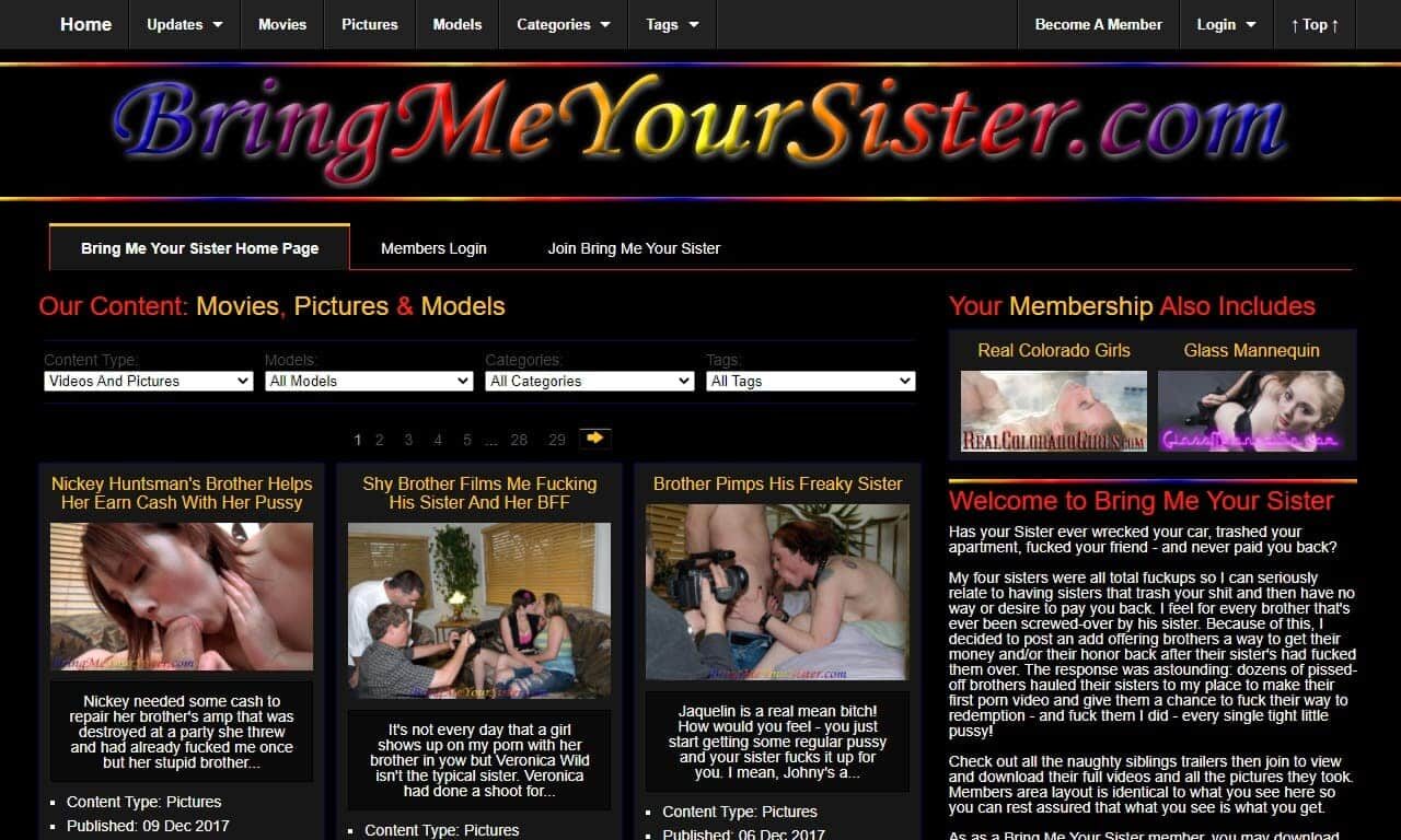 Bring Me Your Sister (bringmeyoursister.com) Reviews