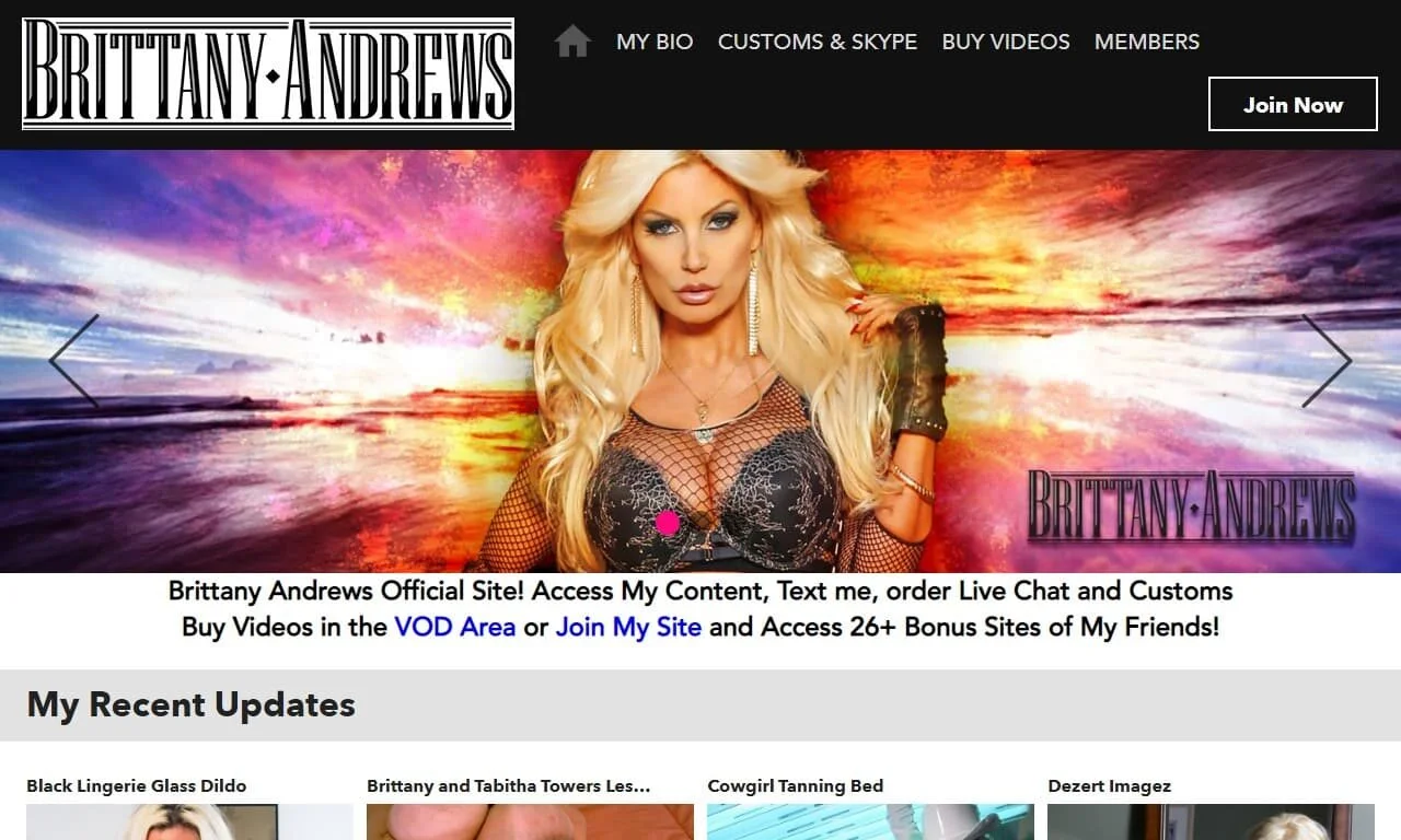 Brittany Andrews Xxx (brittanyandrewsxxx.com) Reviews