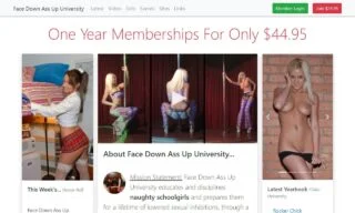 Face Down Ass Up University (facedownassupuniversity.com) Reviews