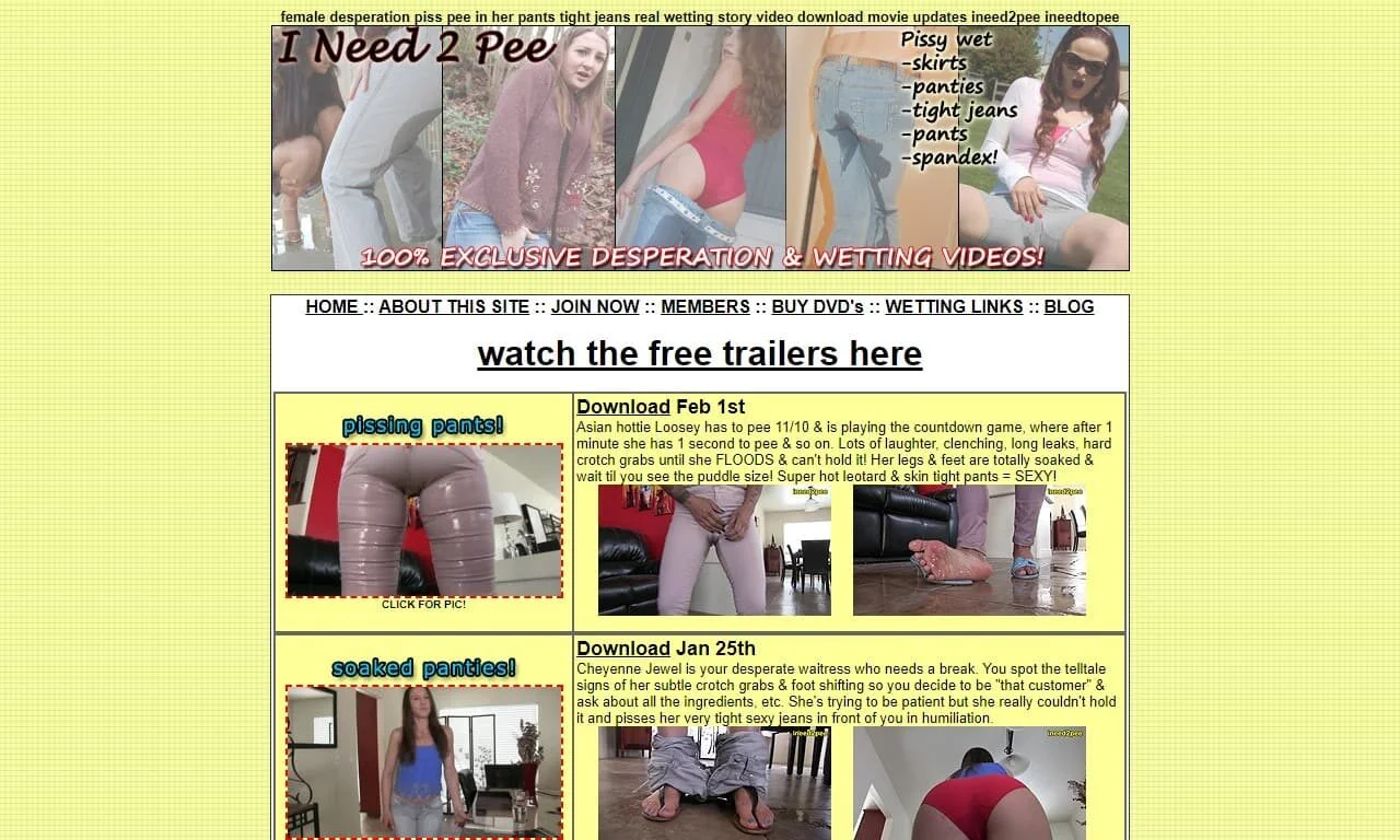 I Need 2 Pee (ineed2pee.com) Reviews