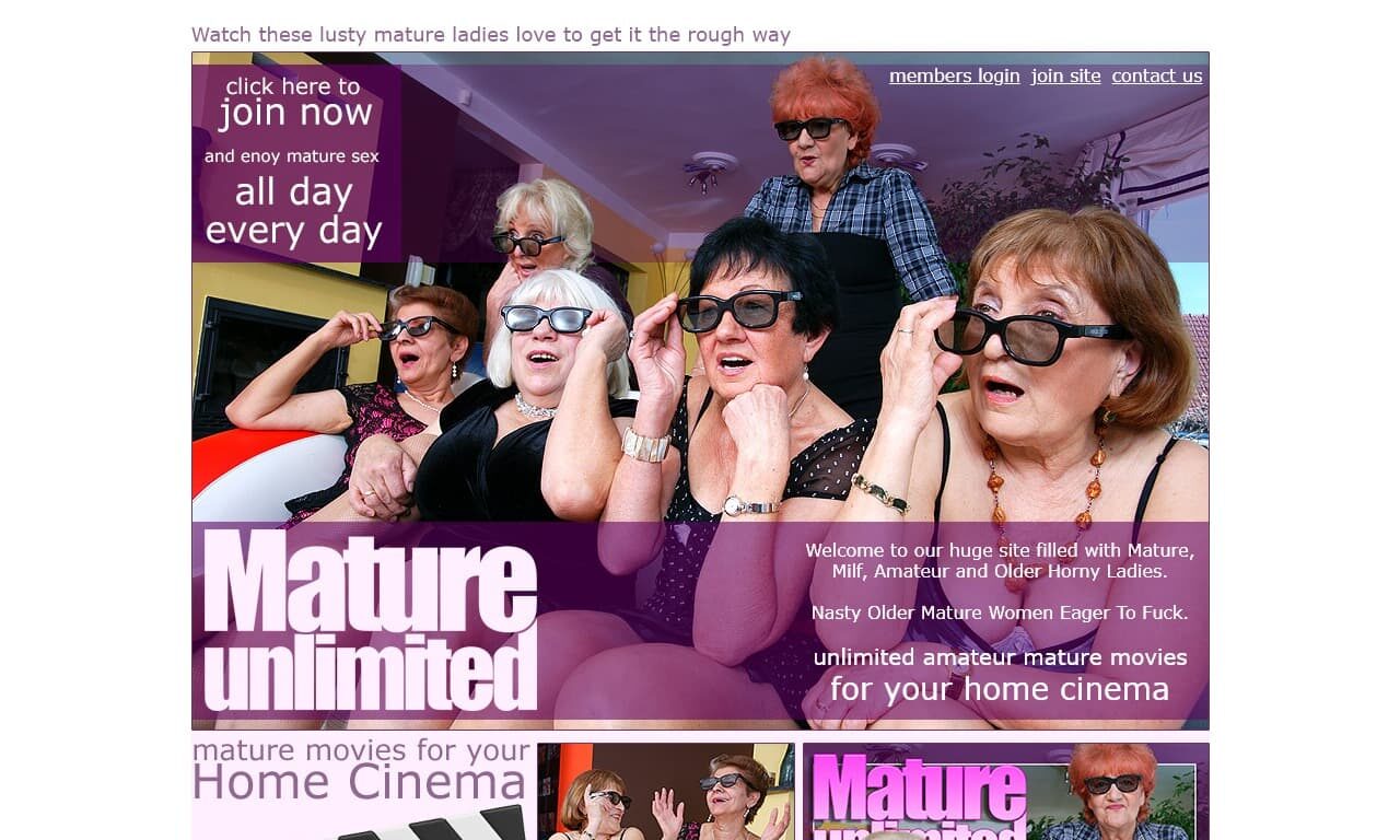 Mature Unlimited (matureunlimited.com) Reviews