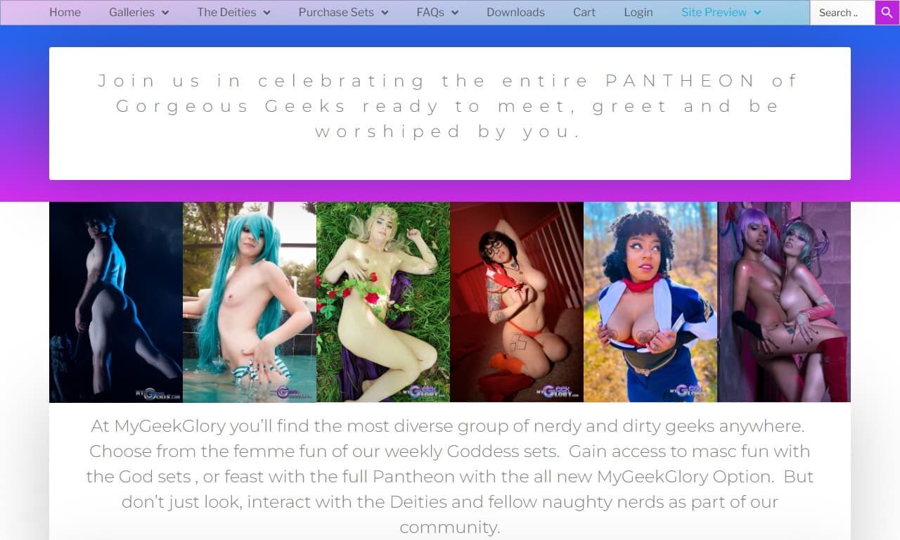 My Geek Glory (mygeekglory.com) Reviews at Self-Lover's World