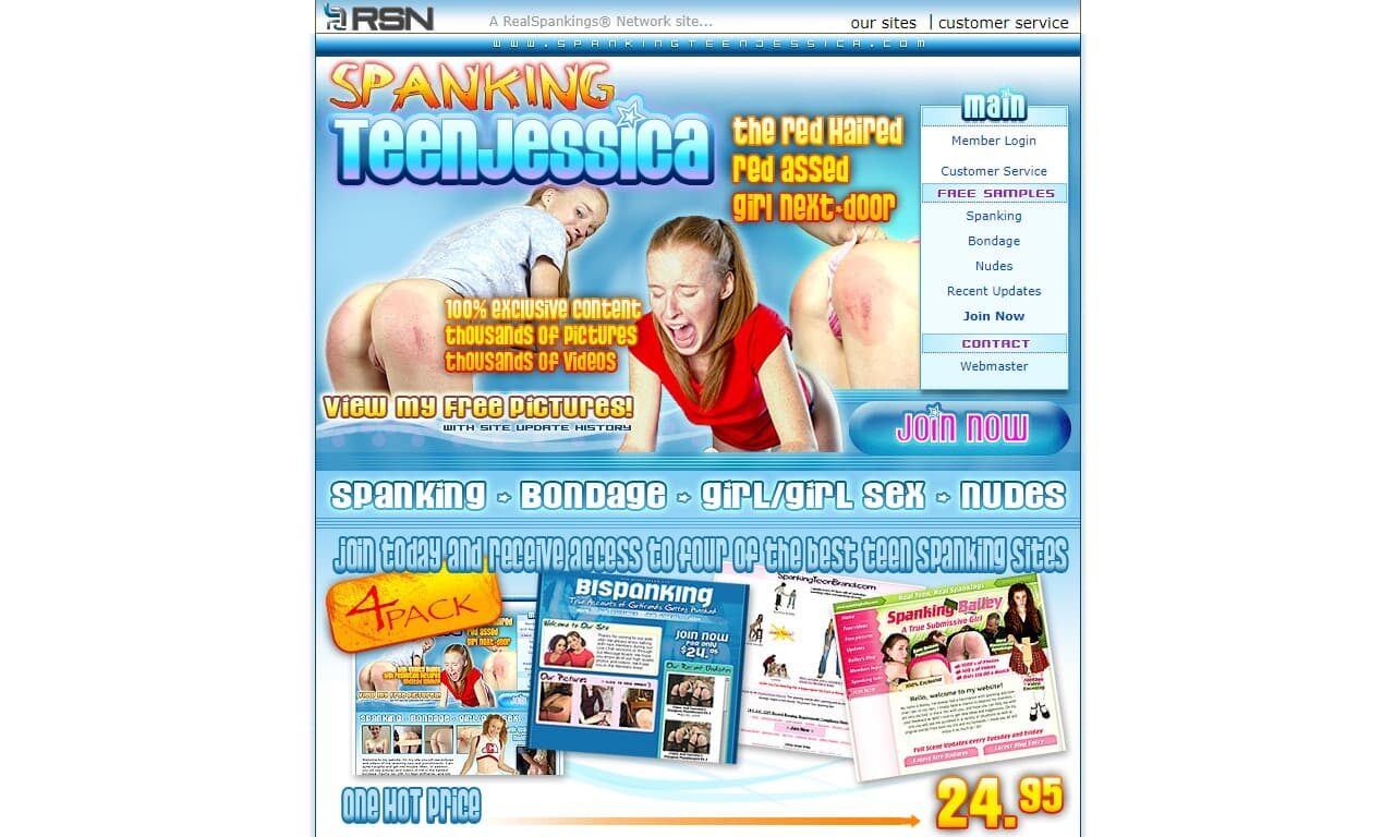 Spanking Teen Jessica (spankingteenjessica.com) Reviews