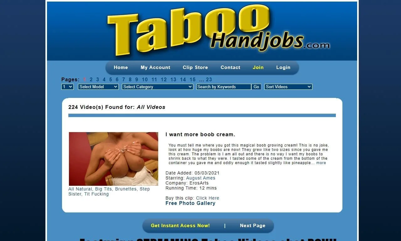 Taboo Handjobs (taboohandjobs.com) Reviews