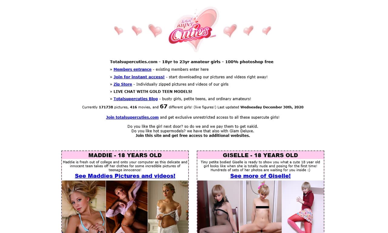maaddie total supercuties nude pics 