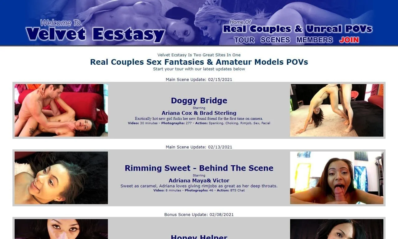Velvet Ecstasy (velvetecstasy.com) Reviews