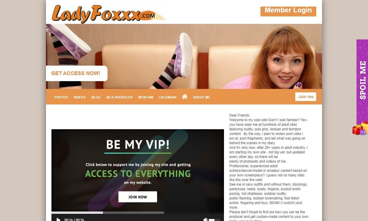Lady Foxxx (ladyfoxxx.com) Reviews