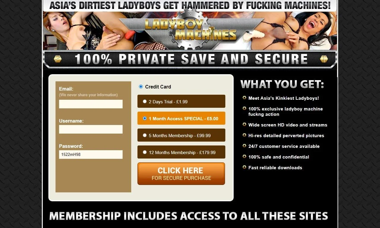 Ladyboy Machines (ladyboymachines.com) Reviews